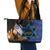 Yom HaZikaron Israel Leather Tote Bag We Will Always Remember Camouflage Style