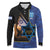 Yom HaZikaron Israel Long Sleeve Polo Shirt We Will Always Remember Camouflage Style
