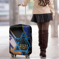 Yom HaZikaron Israel Luggage Cover We Will Always Remember Camouflage Style