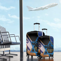 Yom HaZikaron Israel Luggage Cover We Will Always Remember Camouflage Style
