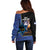 Yom HaZikaron Israel Off Shoulder Sweater We Will Always Remember Camouflage Style