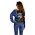 Yom HaZikaron Israel Off Shoulder Sweater We Will Always Remember Camouflage Style