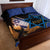 Yom HaZikaron Israel Quilt Bed Set We Will Always Remember Camouflage Style