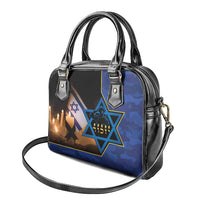 Yom HaZikaron Israel Shoulder Handbag We Will Always Remember Camouflage Style