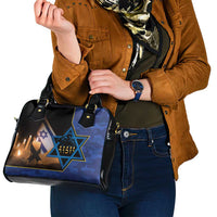Yom HaZikaron Israel Shoulder Handbag We Will Always Remember Camouflage Style