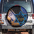 Yom HaZikaron Israel Spare Tire Cover We Will Always Remember Camouflage Style