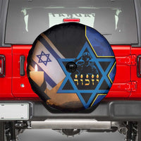 Yom HaZikaron Israel Spare Tire Cover We Will Always Remember Camouflage Style