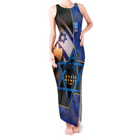 Yom HaZikaron Israel Tank Maxi Dress We Will Always Remember Camouflage Style