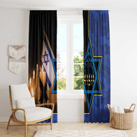 Yom HaZikaron Israel Window Curtain We Will Always Remember Camouflage Style