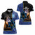 Yom HaZikaron Israel Women Polo Shirt We Will Always Remember Camouflage Style