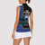 Yom HaZikaron Israel Women Sleeveless Polo Shirt We Will Always Remember Camouflage Style