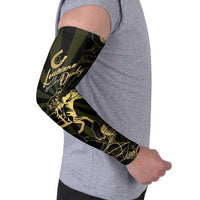 Personalized Louisiana Horse Racing Arm Sleeves 113th Anniversary Magnolia Blossom