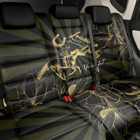 Personalized Louisiana Horse Racing Back Car Seat Cover 113th Anniversary Magnolia Blossom