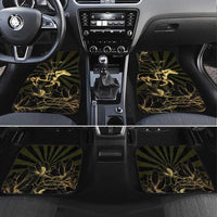 Personalized Louisiana Horse Racing Car Mats 113th Anniversary Magnolia Blossom