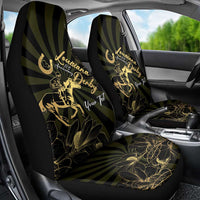 Personalized Louisiana Horse Racing Car Seat Cover 113th Anniversary Magnolia Blossom