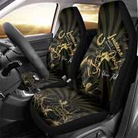Personalized Louisiana Horse Racing Car Seat Cover 113th Anniversary Magnolia Blossom
