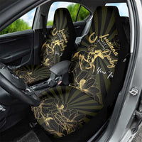 Personalized Louisiana Horse Racing Car Seat Cover 113th Anniversary Magnolia Blossom
