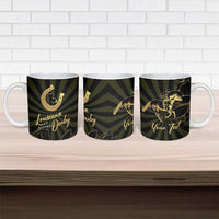 Personalized Louisiana Horse Racing Ceramic Mug 113th Anniversary Magnolia Blossom
