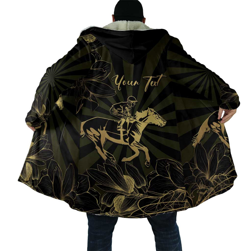 Personalized Louisiana Horse Racing Cloak 113th Anniversary Magnolia Blossom