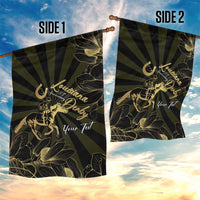 Personalized Louisiana Horse Racing Garden Flag 113th Anniversary Magnolia Blossom