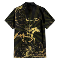 Personalized Louisiana Horse Racing Hawaiian Shirt 113th Anniversary Magnolia Blossom