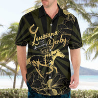 Personalized Louisiana Horse Racing Hawaiian Shirt 113th Anniversary Magnolia Blossom