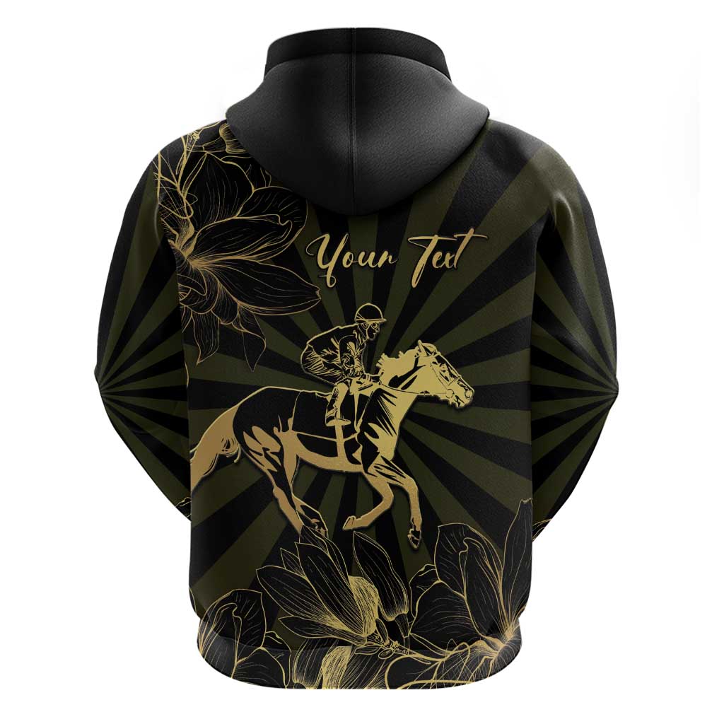 Personalized Louisiana Horse Racing Hoodie 113th Anniversary Magnolia Blossom
