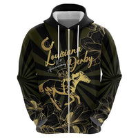Personalized Louisiana Horse Racing Hoodie 113th Anniversary Magnolia Blossom
