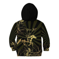 Personalized Louisiana Horse Racing Kid Hoodie 113th Anniversary Magnolia Blossom