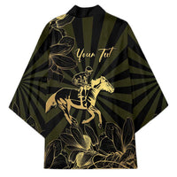 Personalized Louisiana Horse Racing Kimono 113th Anniversary Magnolia Blossom