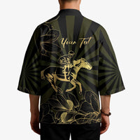 Personalized Louisiana Horse Racing Kimono 113th Anniversary Magnolia Blossom