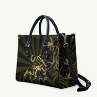 Personalized Louisiana Horse Racing Leather Bag 113th Anniversary Magnolia Blossom