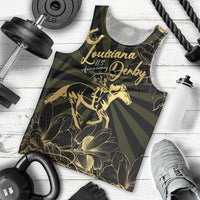 Personalized Louisiana Horse Racing Men Tank Top 113th Anniversary Magnolia Blossom
