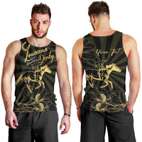 Personalized Louisiana Horse Racing Men Tank Top 113th Anniversary Magnolia Blossom