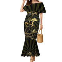 Personalized Louisiana Horse Racing Mermaid Dress 113th Anniversary Magnolia Blossom