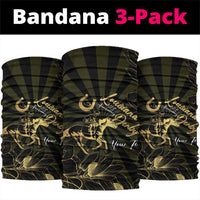 Personalized Louisiana Horse Racing Neck Gaiter 113th Anniversary Magnolia Blossom