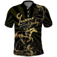 Personalized Louisiana Horse Racing Polo Shirt 113th Anniversary Magnolia Blossom