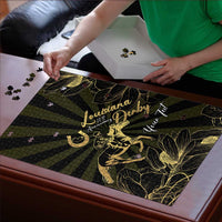 Personalized Louisiana Horse Racing Puzzle 113th Anniversary Magnolia Blossom