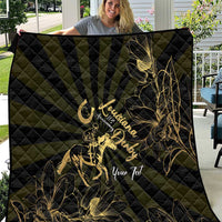 Personalized Louisiana Horse Racing Quilt 113th Anniversary Magnolia Blossom