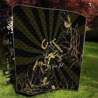 Personalized Louisiana Horse Racing Quilt 113th Anniversary Magnolia Blossom