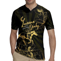 Personalized Louisiana Horse Racing Rugby Jersey 113th Anniversary Magnolia Blossom
