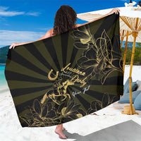 Personalized Louisiana Horse Racing Sarong 113th Anniversary Magnolia Blossom