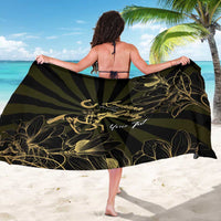 Personalized Louisiana Horse Racing Sarong 113th Anniversary Magnolia Blossom