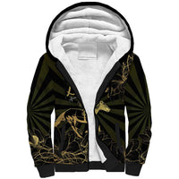 Personalized Louisiana Horse Racing Sherpa Hoodie 113th Anniversary Magnolia Blossom