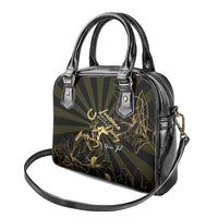 Personalized Louisiana Horse Racing Shoulder Handbag 113th Anniversary Magnolia Blossom