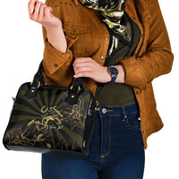 Personalized Louisiana Horse Racing Shoulder Handbag 113th Anniversary Magnolia Blossom
