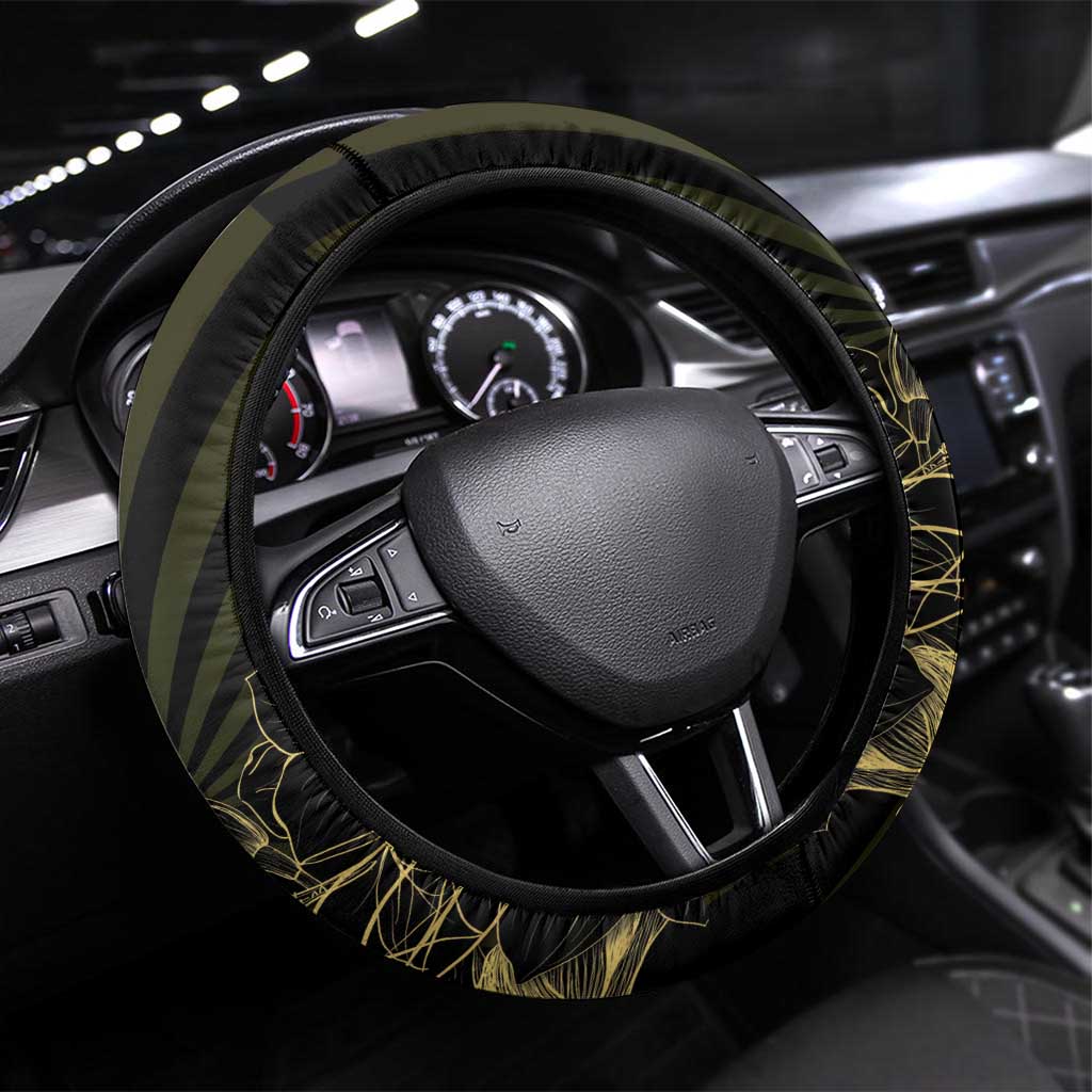 Louisiana Horse Racing Steering Wheel Cover 113th Anniversary Magnolia Blossom