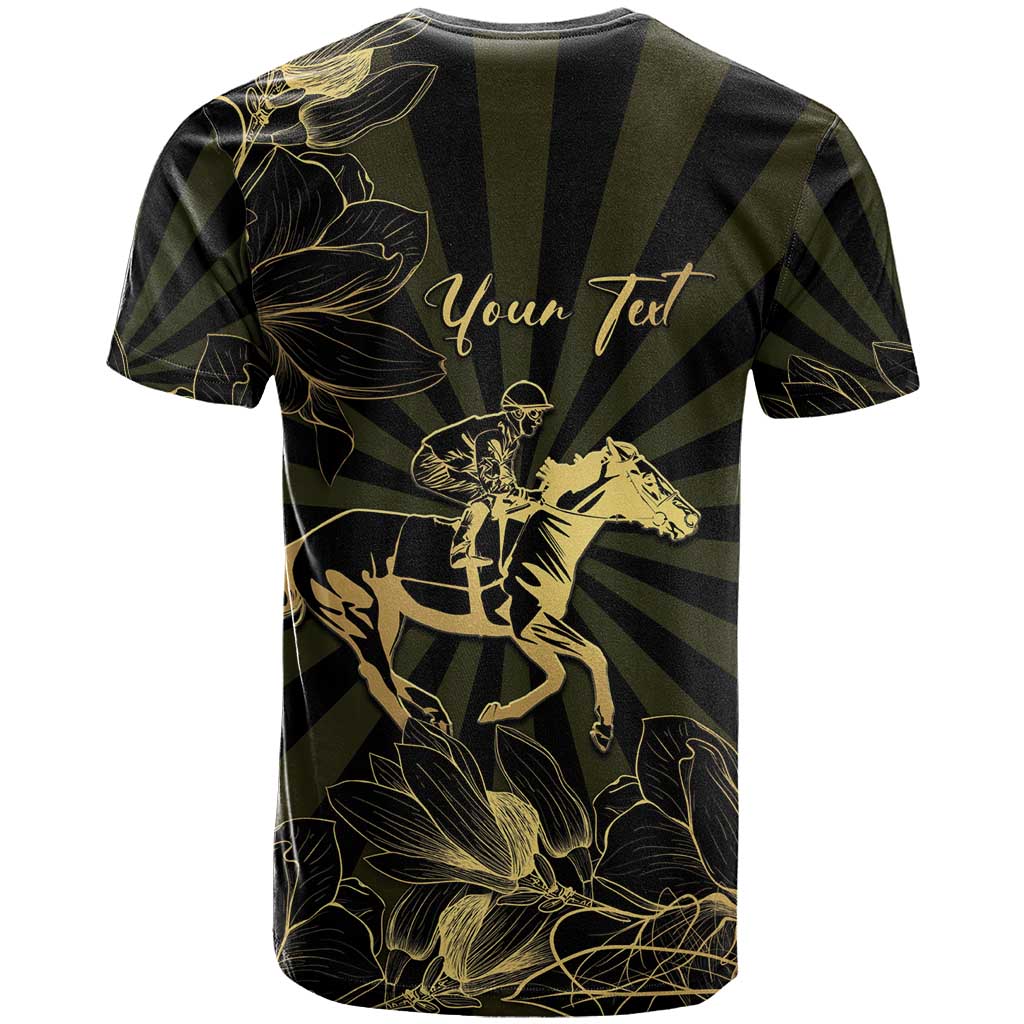 Personalized Louisiana Horse Racing T Shirt 113th Anniversary Magnolia Blossom
