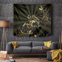 Personalized Louisiana Horse Racing Tapestry 113th Anniversary Magnolia Blossom