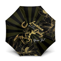 Personalized Louisiana Horse Racing Umbrella 113th Anniversary Magnolia Blossom